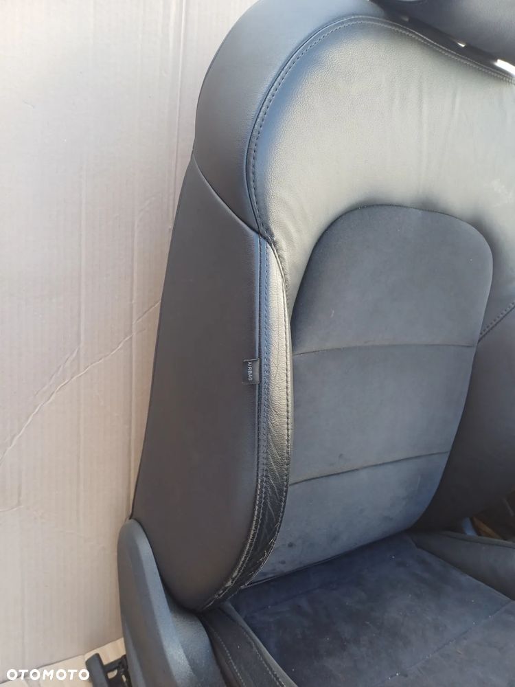 Fotele Skoda Superb 2 skóra alkantara grzane z pamieciami Kombi Europa - 28