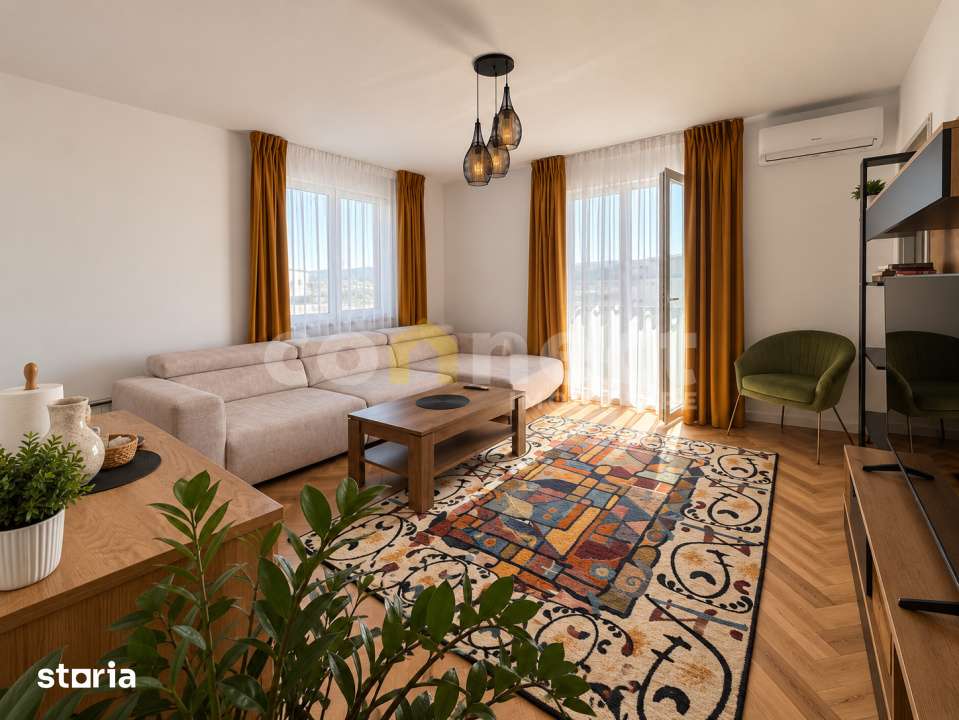 Donath Park | Apartament luminos cu 2 balcoane, view spre oras + parca — fotografia 1
