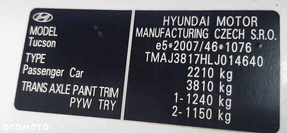 Hyundai Tucson blue 1.6 CRDi 4WD DCT Premium - 22