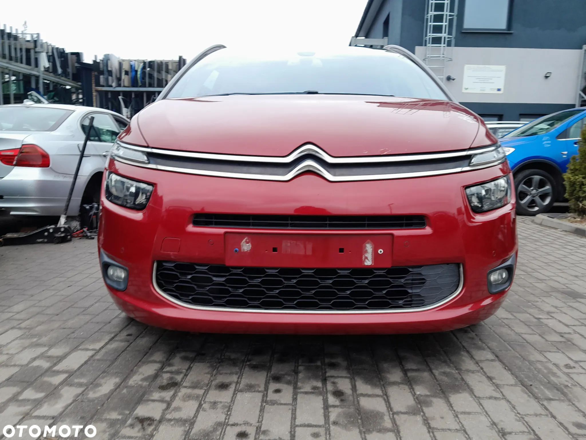 CITROEN C4 GRAND PICASSO II ZDERZAK PRZEDNI PRZÓD PDC PARKTRONIC KOLOR: EPYD - 1