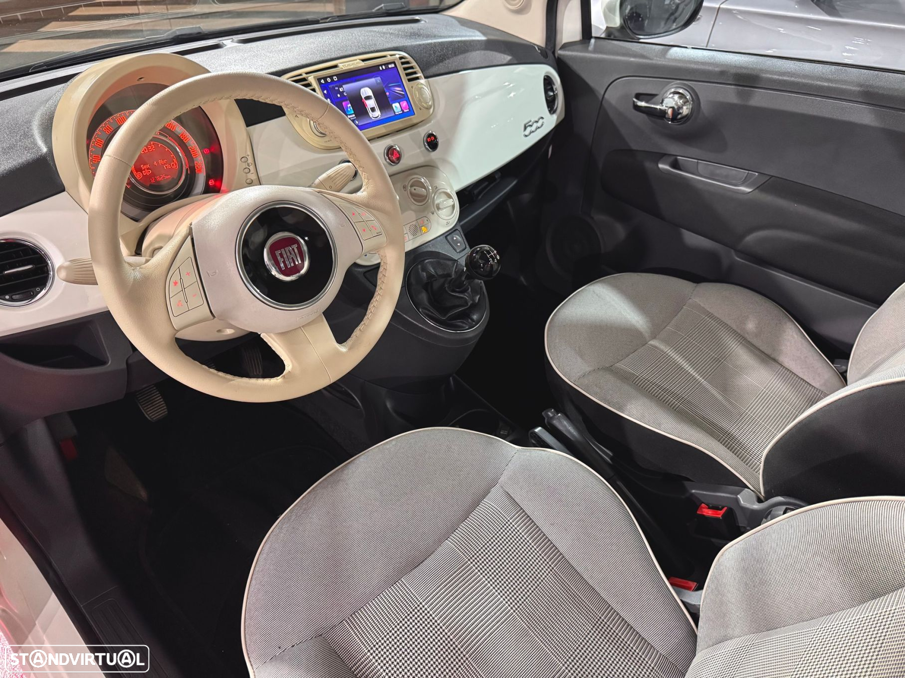 Fiat 500 1.3 16V MJ Lounge S&S - 8