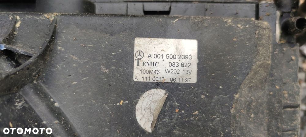 KOMPLET CHŁODNIC WENTYLATOR MERCEDES W202 2.2 CDI - 4