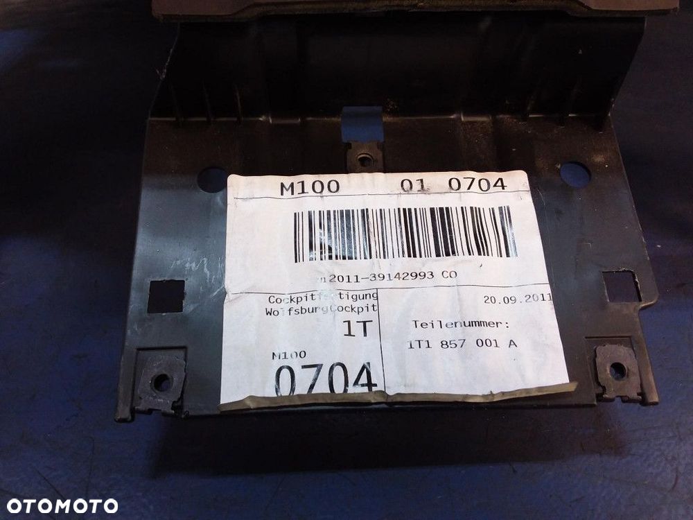 VW TOURAN I FL DESKA ROZDZIELCZA KOKPIT KONSOLA - 11