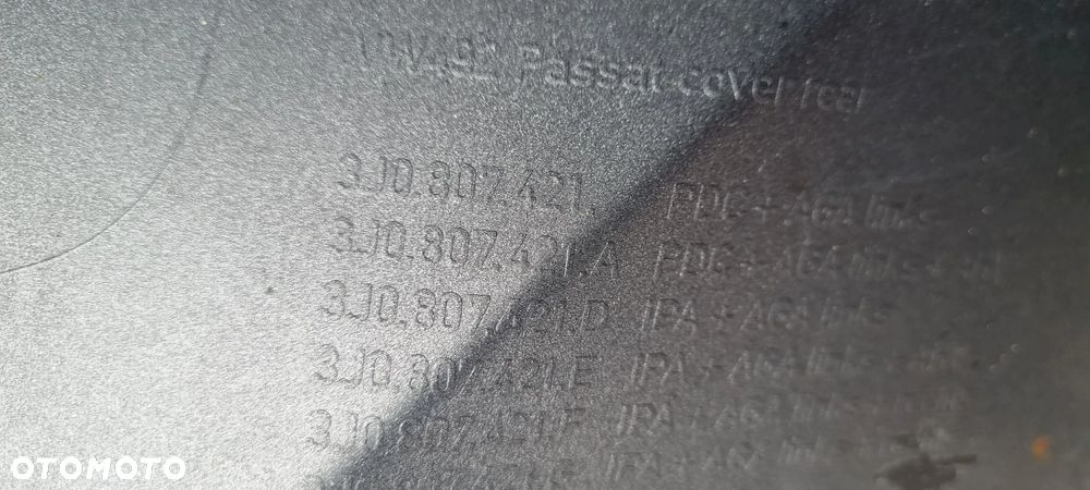 VW PASSAT B9 R-LINE KOMBI 3J0 2023- Zderzak tył oryginał MD007 - 16