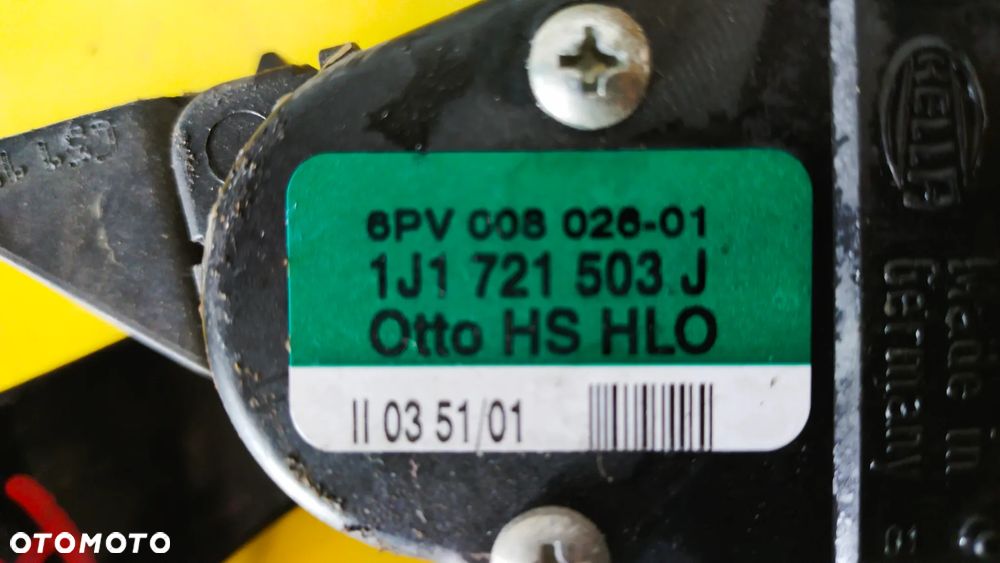 PEDAŁ GAZU POTENCJOMETR  AUDI A3 1J1721503 - 2