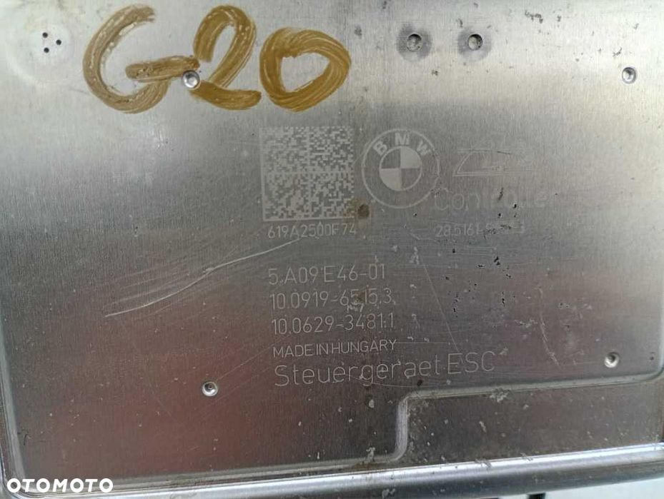 pompa hamulcowa abs sterownik bmw g20 g21 5a09e46 18-22r - 2