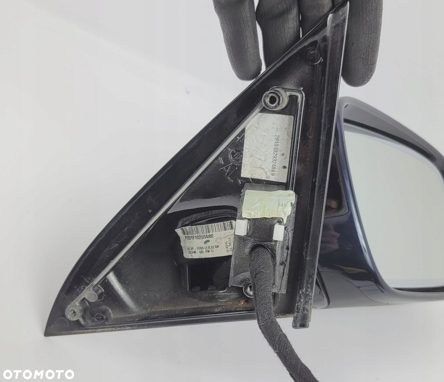 VW PHAETON II LIFT LUSTERKO PRAWE 16 PIN ASYSTENT MARTWEGO POLA LR5W 10-15R - 7