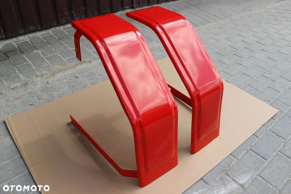 Błotnik metalowy przedni ursus C 330 C 360 typ kwadratowy błotniki - 2