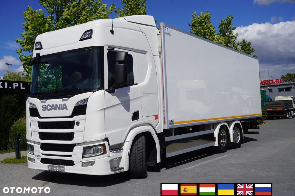 Scania R500 / Chłodnia Lecapitaine 20 EPAL / Carrier Supra 950 / 3. oś skrętna - 1