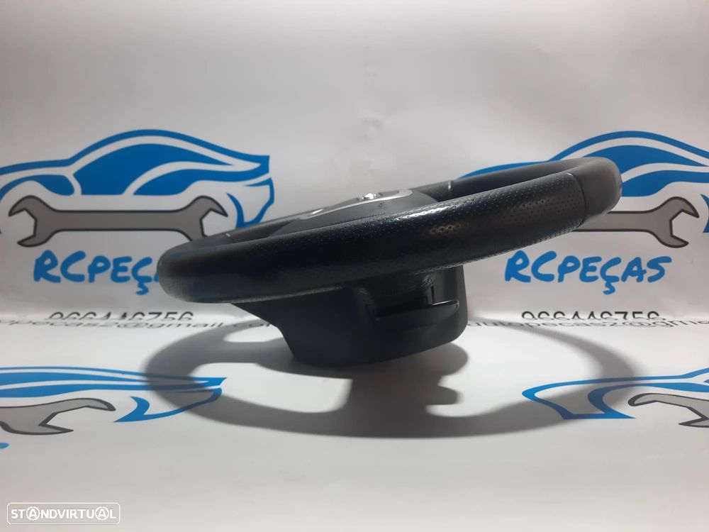 .VOLANTE GUIADOR COMPLETO AUDI A5 8T0 8T3 8TA COUPE CABRIO S LINE S-LINE AUDI A3 8P 8P1 A4 B6 B7 B8 Q5 PELE PERFURADA COMANDOS MULTIFUNÇÕES PATILHAS AIRBAG - 7