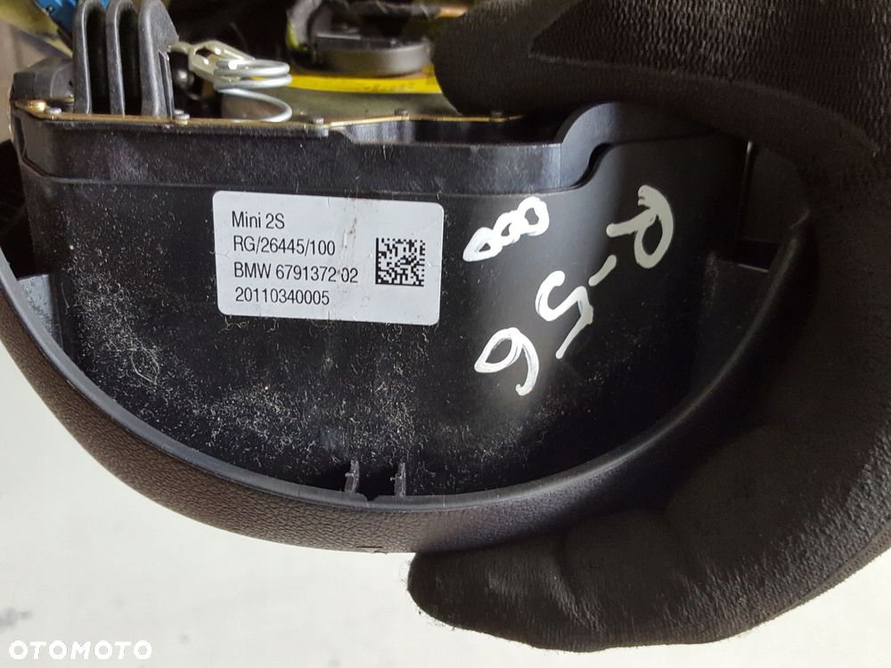 MINI COOPER R56 R55 LIFT PODUSZKA AIRBAG KIEROWCY - 4