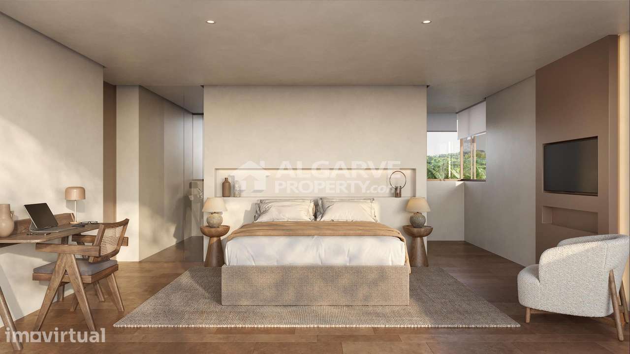 Apartamento de Luxo T2 com Vista Mar à Venda em Resort no Algarve - Grande imagem: 4/12