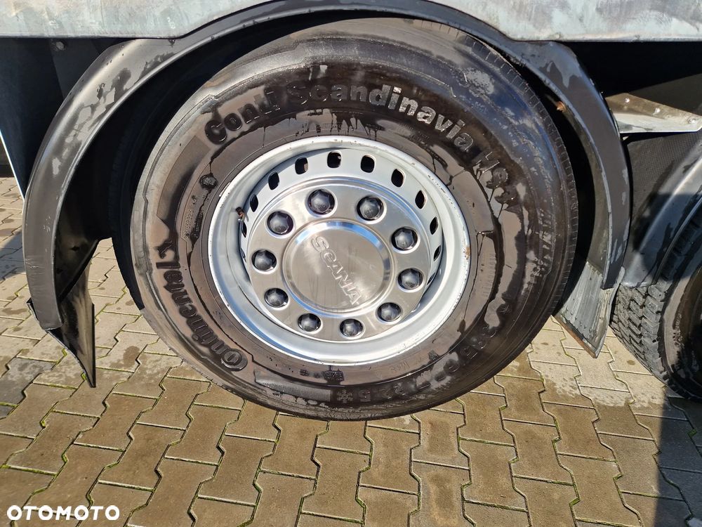 Scania G450/ ZABUDOWA 7.7m/ HDS HIAB XS122 HIDUO Sterowanie Radiowe/ SKRETNA OŚ WLECZONA/ CAŁY NA PODUSZKACH/ PO ZŁOTYM KONTRAKCIE - 10
