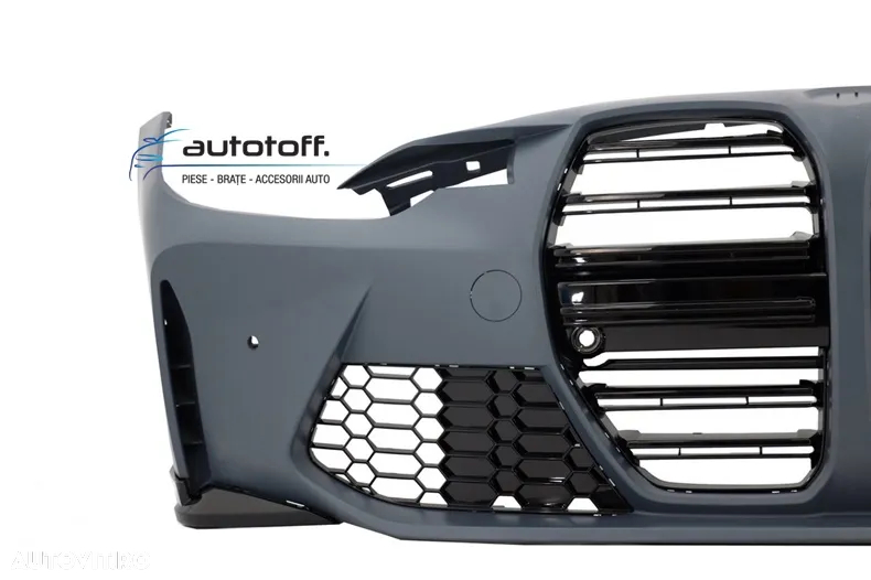 Bara fata BMW Seria 3 F30 F31 (11-18) M3 Design Conversie la G80 - 3