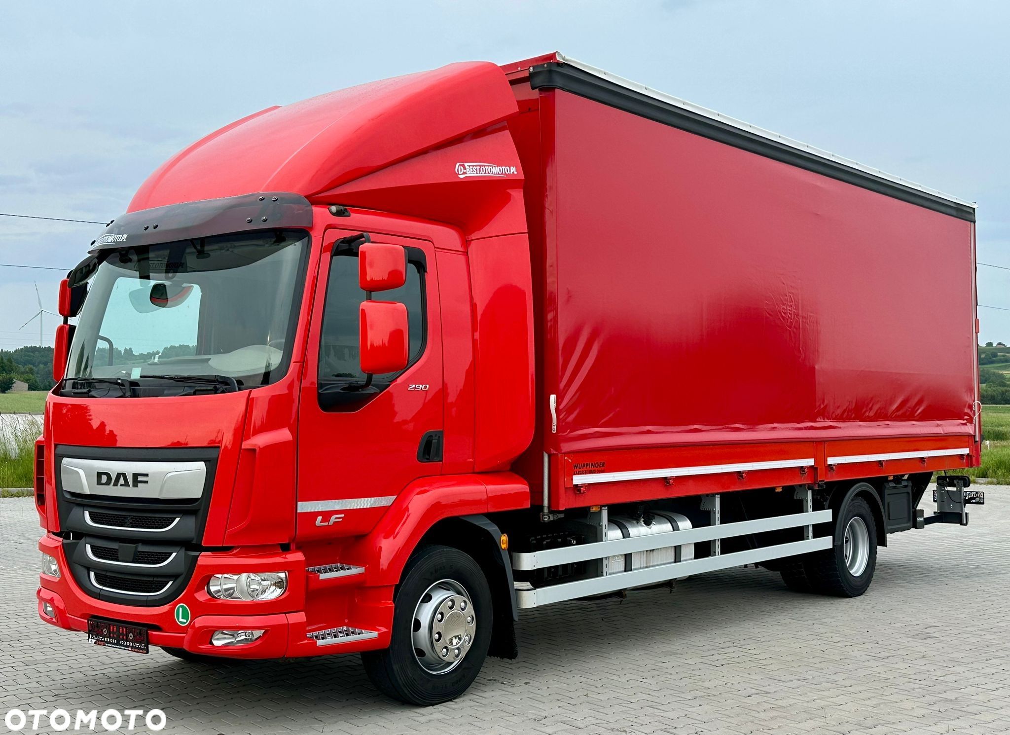 DAF LF 290 / BURTO - FIRANKA / 18 PALET / WINDA / 16 T DMC / SYPIALKA / 2020 ROK / SPROWADZONY - 1