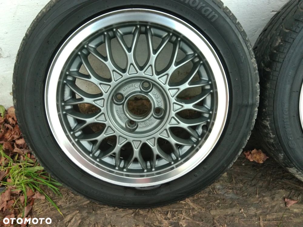 VW GOLF III POLO 1H0601025Q FELGI ALUFELGI BBS 450 Z OPONAMI 15 ET 45 6J 15" 4 X 100 - 2