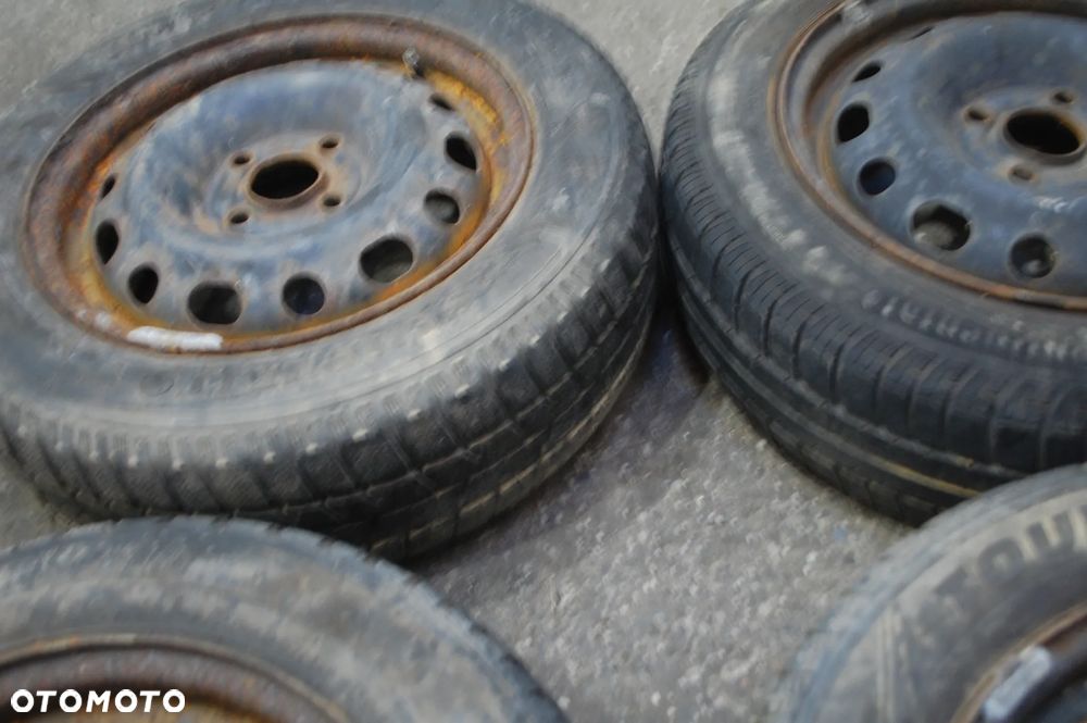 FELGI STALOWE + OPONY 2140141 4X100 ET49 5.5J OPEL CORSA C COMBO 175/65R14 - 7