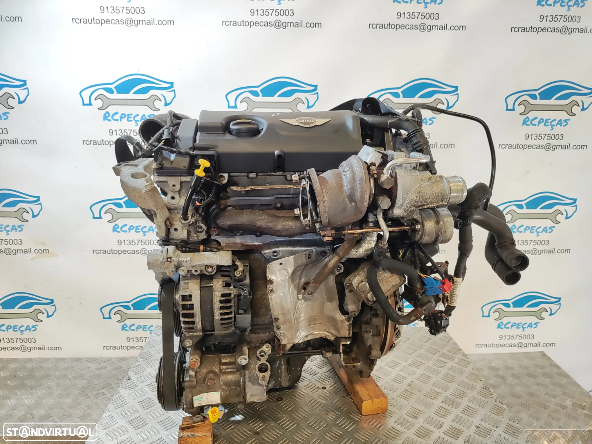 MOTOR COMPLETO 1.6i 16V 184CV N18B16A MINI COOPER S R56 R55 CLUBMAN R57 CABRIO R58 COUPE R59 ROADSTER R60 COUNTRYMAN R61 PACEMAN - 9