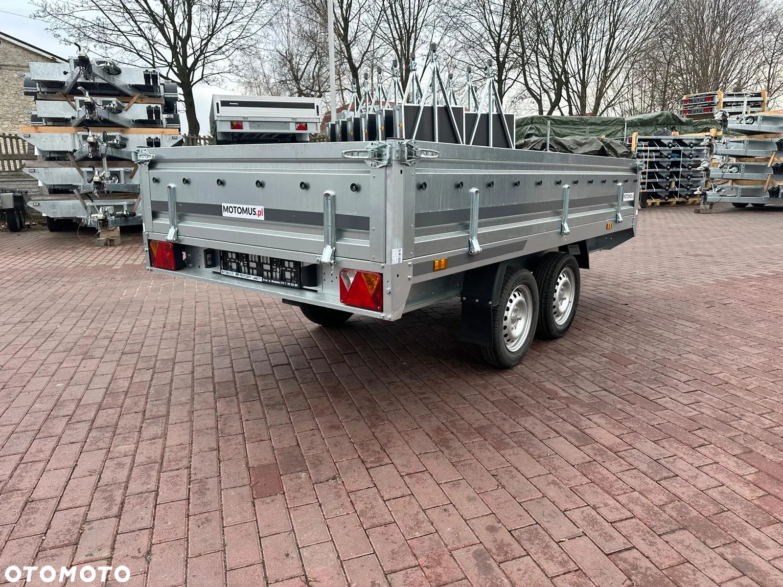 Inny Przyczepa MM2515/2 koła pod spodem 250x150x40 Częstochowa WYPRZEDAŻ - 4