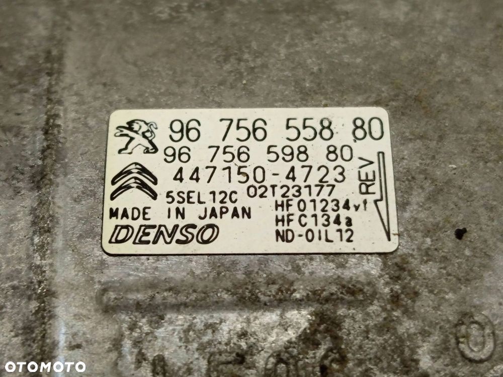 Sprężarka Kompresor Klimatyzacji Peugeot Citroen C4 II Picasso 9675655880 - 14