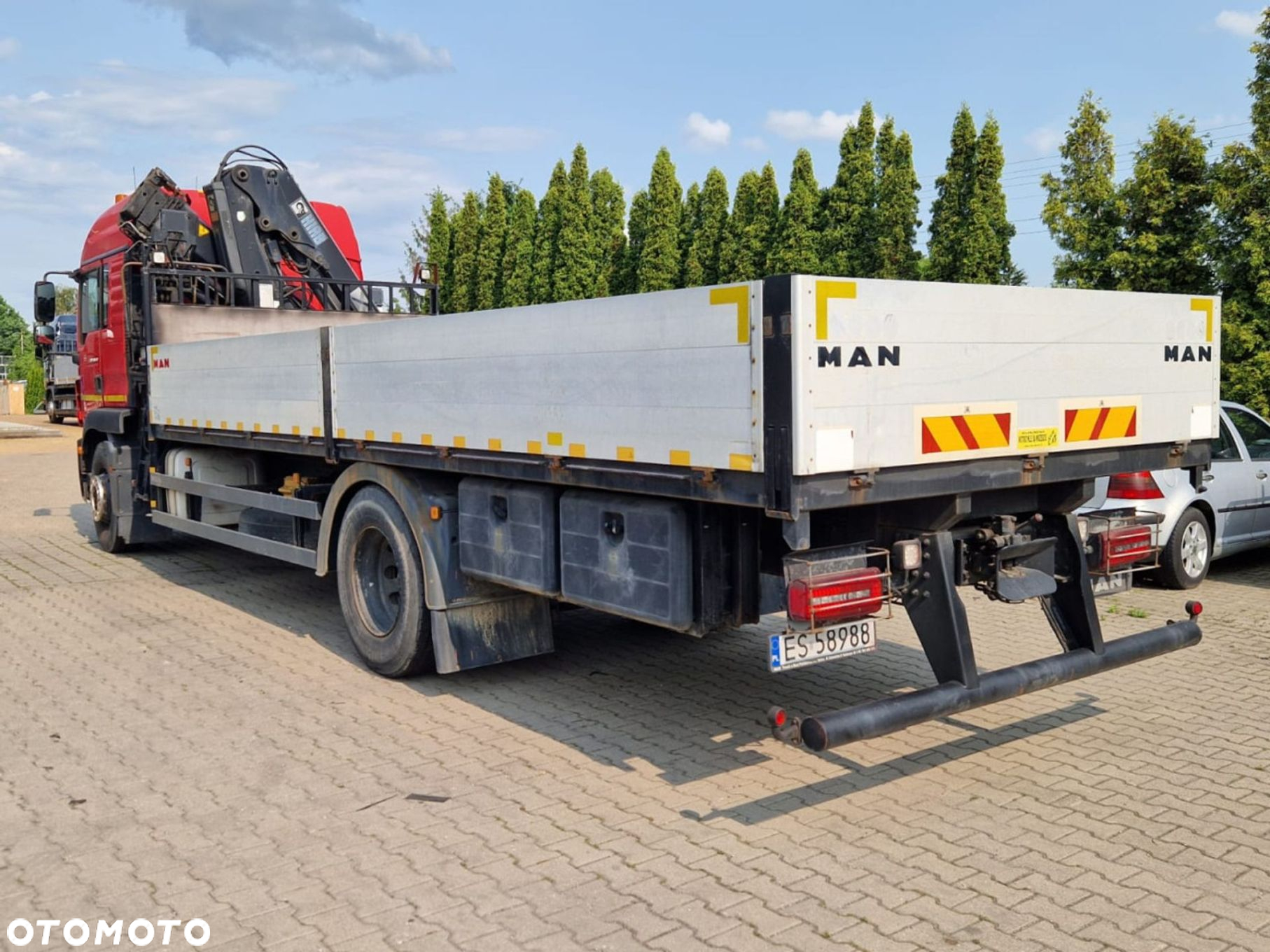 MAN Żuraw HIAB 144 D-4 CL rok produkcji 2008. - 4