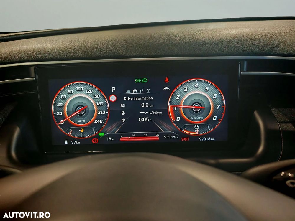 Hyundai Tucson HEV 1.6 l 230 CP 4WD 6AT Luxury - 29