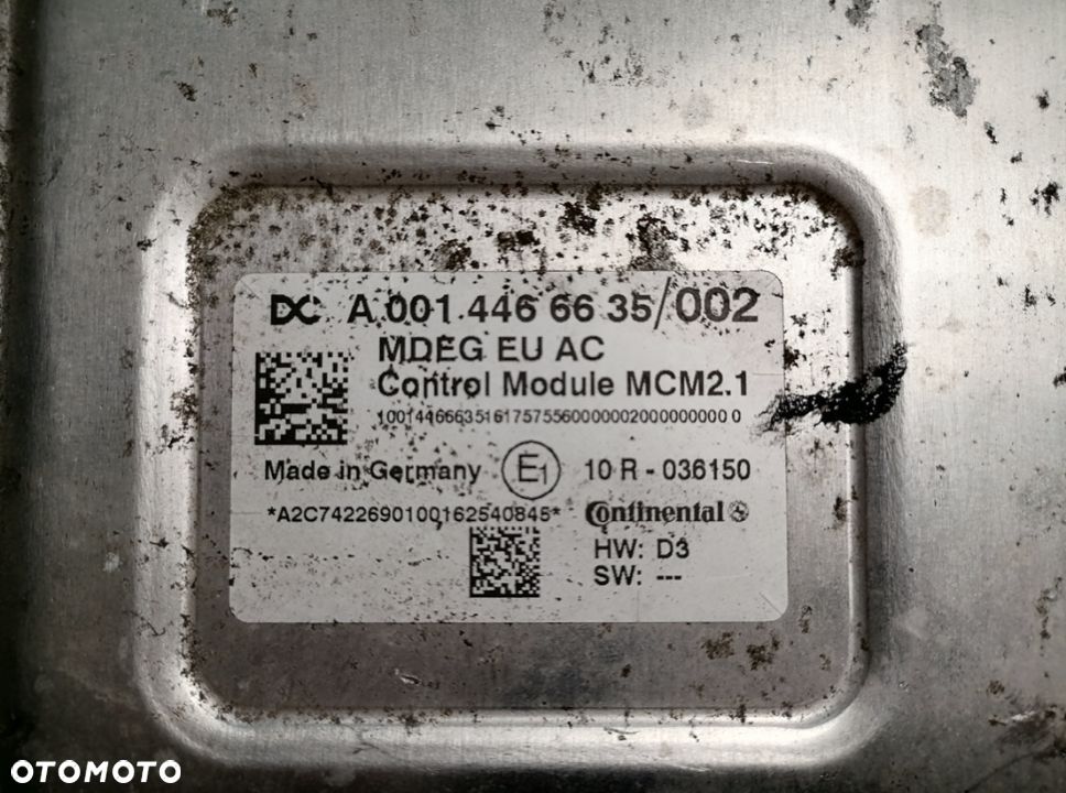 Komputer silnika MCM2.1 0014466635 Mercedes Actros - 1