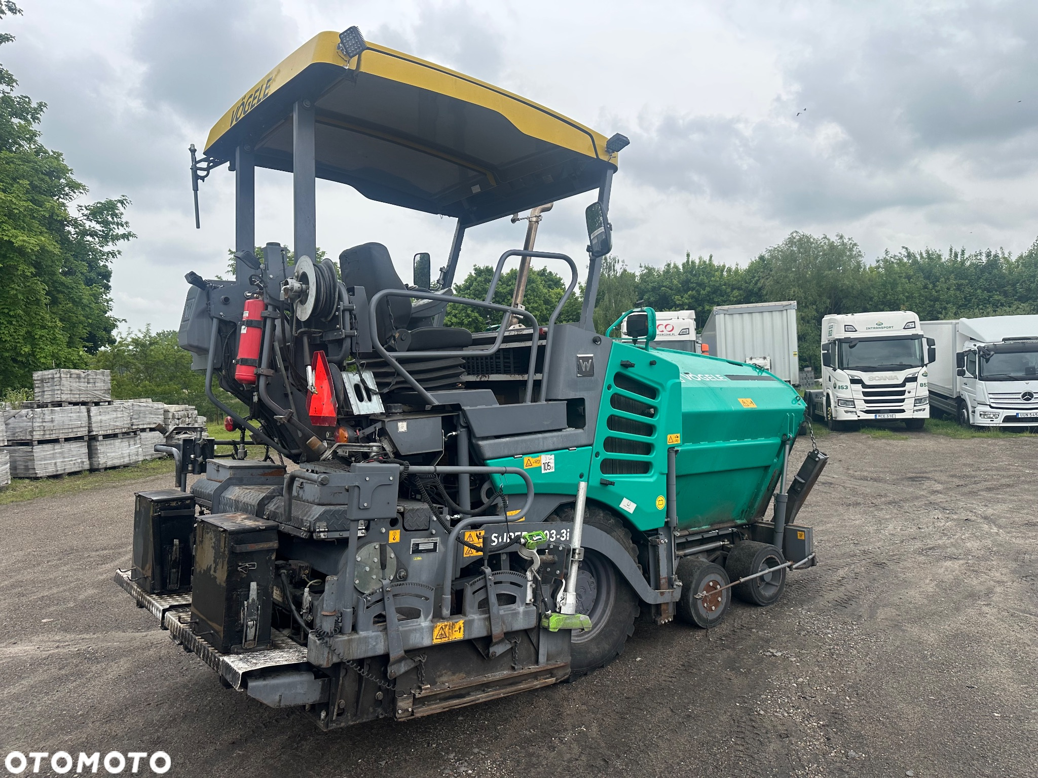Vogele SUPER 1303-3i Roscielacz asfaltu układarka masy bitumicznej 1300i - 7