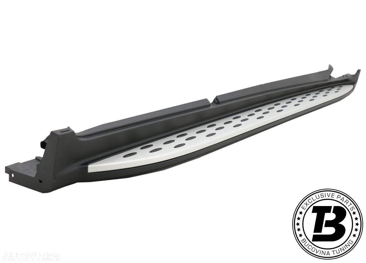 Praguri Aluminiu compatibile cu Mercedes GLC C253 X253 cu MONTAJ INCLUS - 4