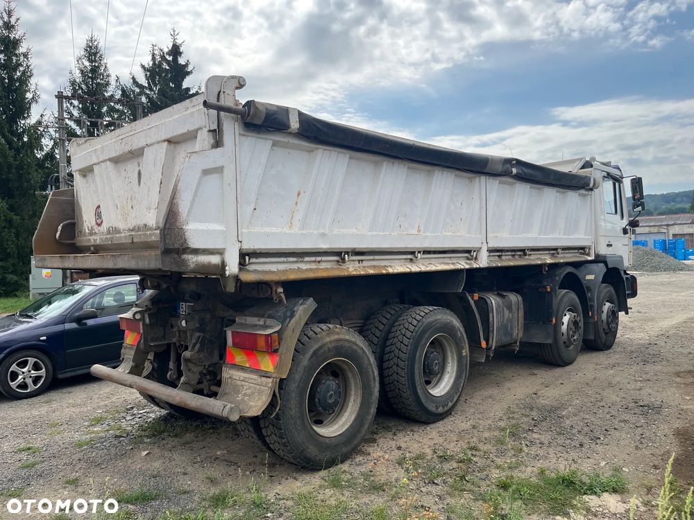 MAN FE 35.410  8x4 Meiller Kipper 3 stronny 2 siłowniki Nowe opony Czołownica - 3