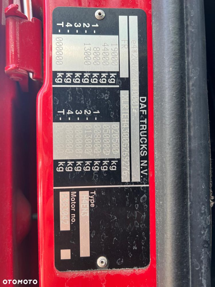 DAF Xf 106.480 2019 bogate wyposażenie klima postojowa lodówka wron-pol - 24