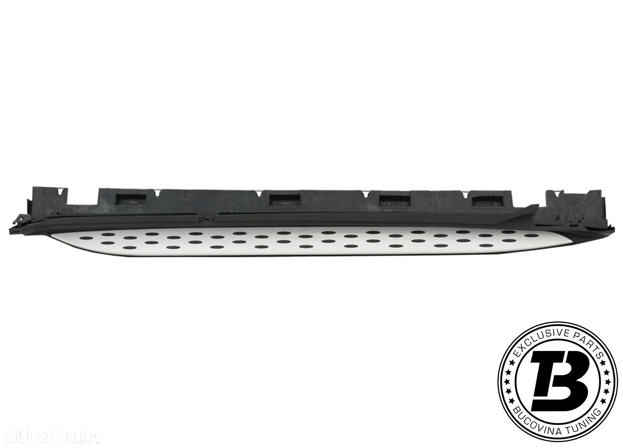 Praguri Aluminiu compatibile cu Mercedes GLC C253 X253 cu MONTAJ INCLUS - 2