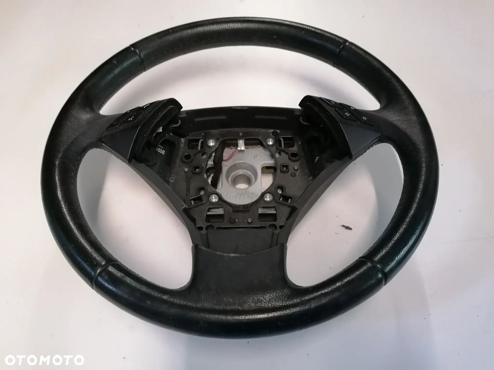 BMW 5 E60 E61 03- KIEROWNICA MULTIFUNKCJA SKÓRZANA - 2