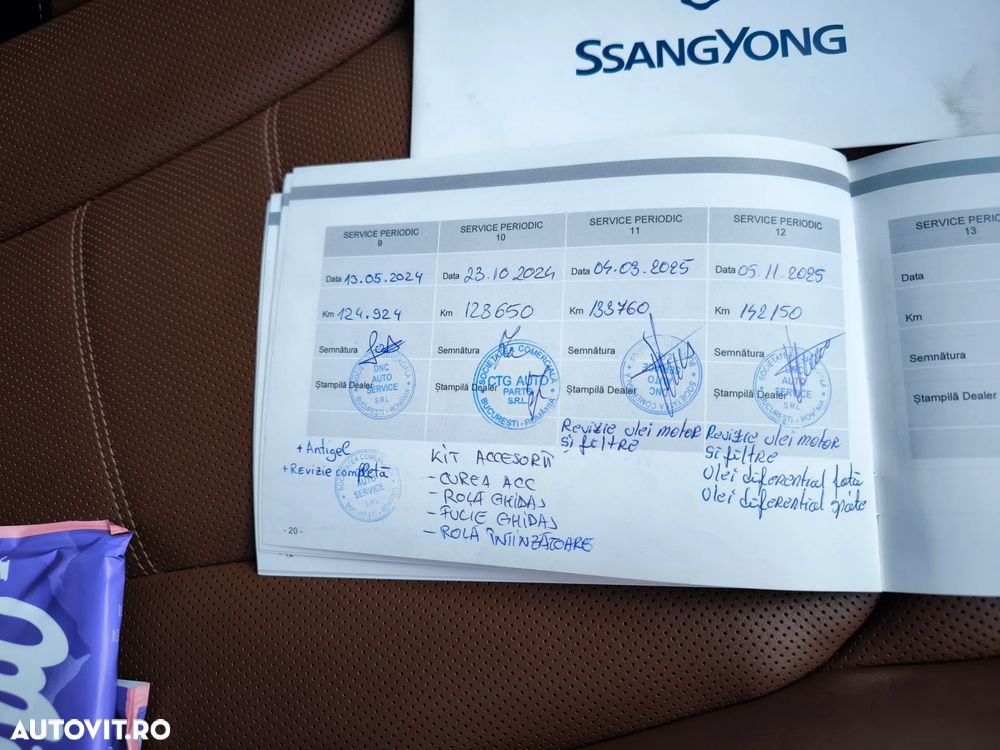 SsangYong REXTON 2.2 e-XDi 220 4WD Aut. Noblesse - 19