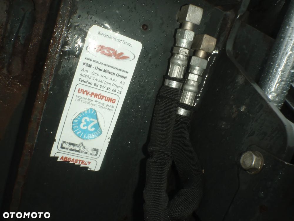 Łyżka hydrauliczna szczęka krokodyl szufla spych oryginał bobcat 4w1 volvo jcb cat deutz jak NOWA nie powybijana - 3