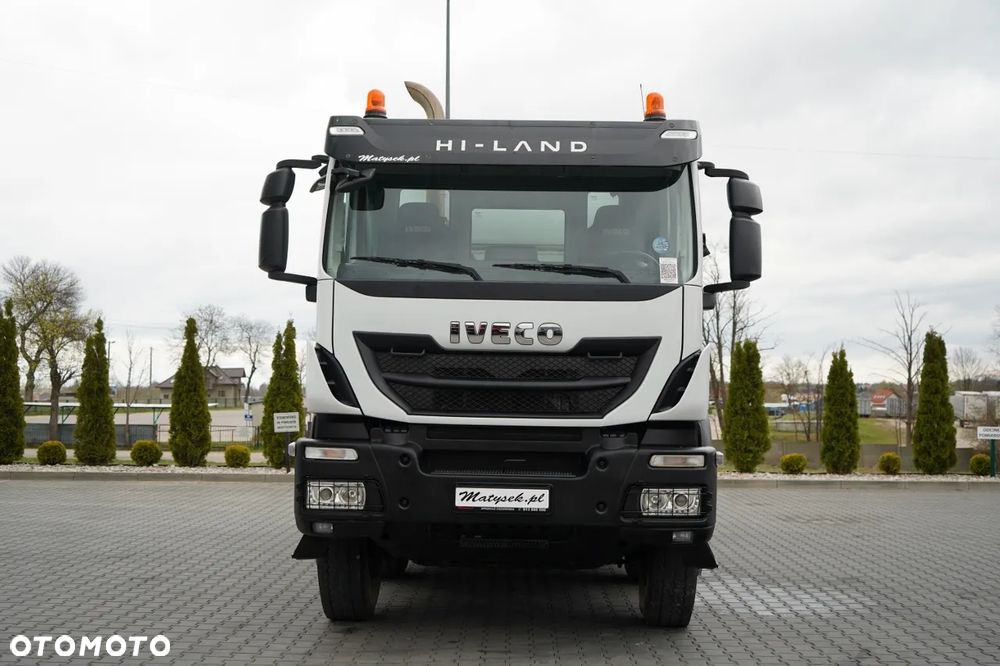 Iveco TRAKKER 450 / 8x4 / WYWROTKA / HYDROBURTA / BORDMATIC / EURO 6 / - 17
