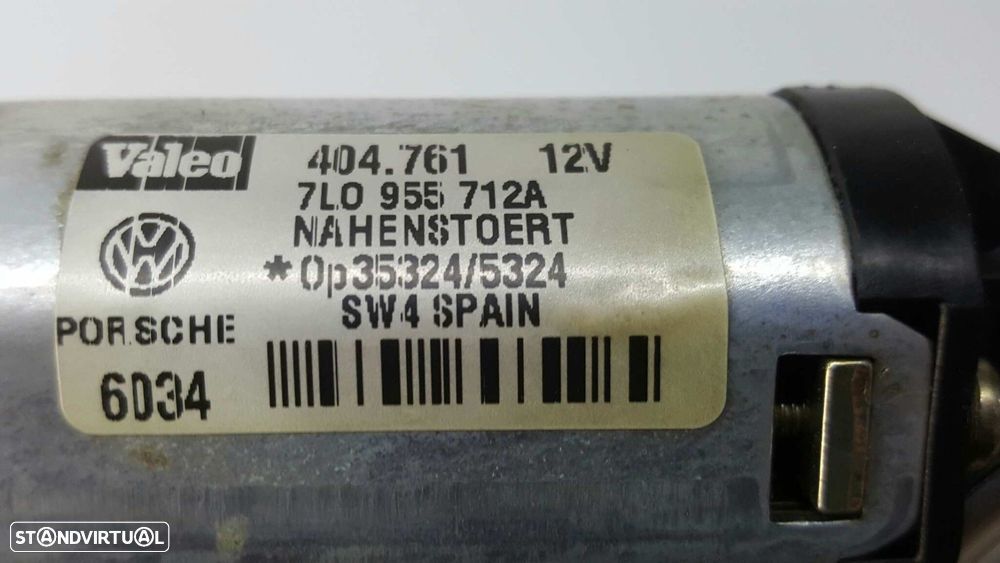 MOTOR LIMPA-VIDROS TRASEIRO VOLKSWAGEN TOUAREG (7LA) TDI V10 - 4