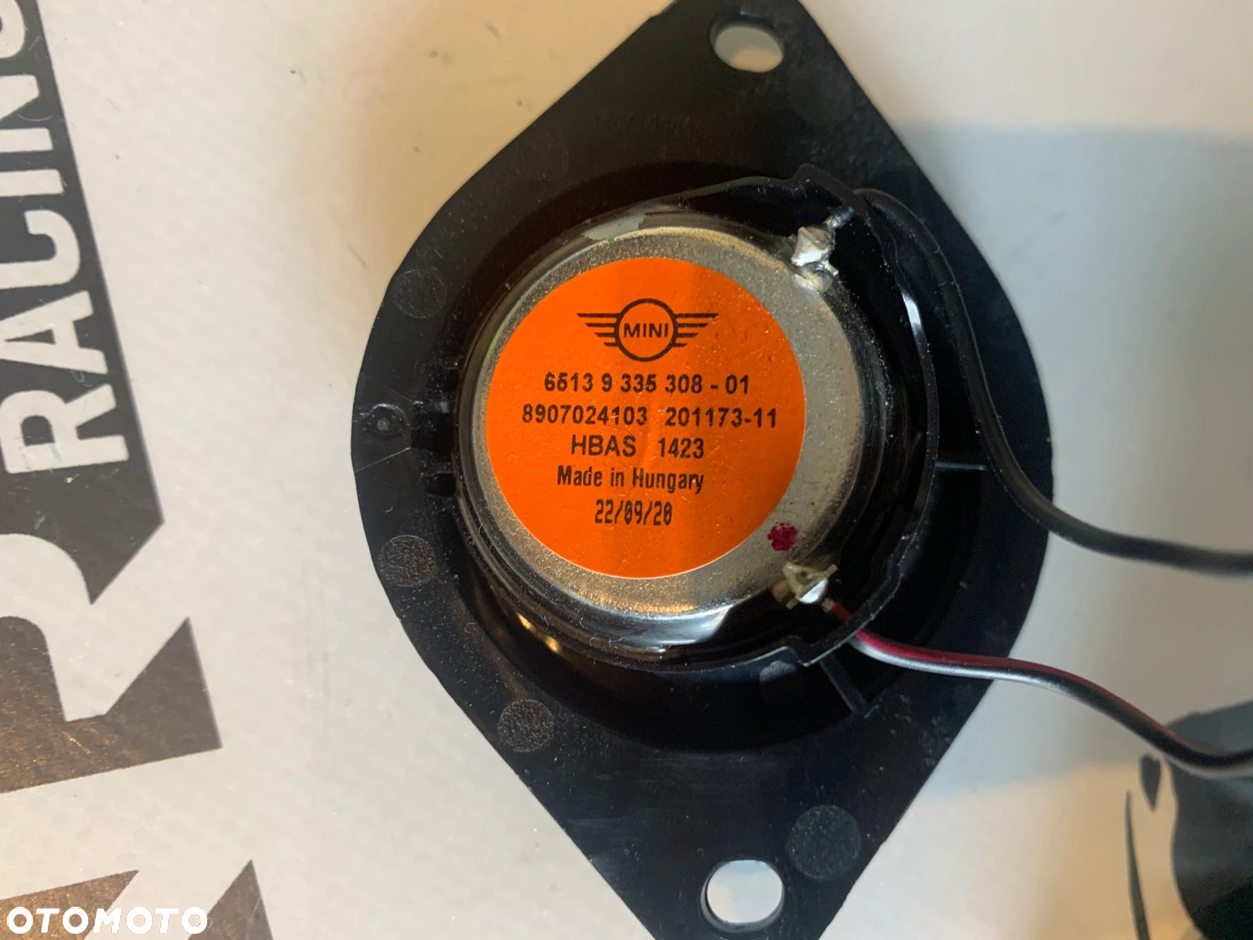 GŁOŚNIKI KONSOLI HARMAN KARDON MINI F54 F55 F56 F57 F60 9368383 9335308 - 6