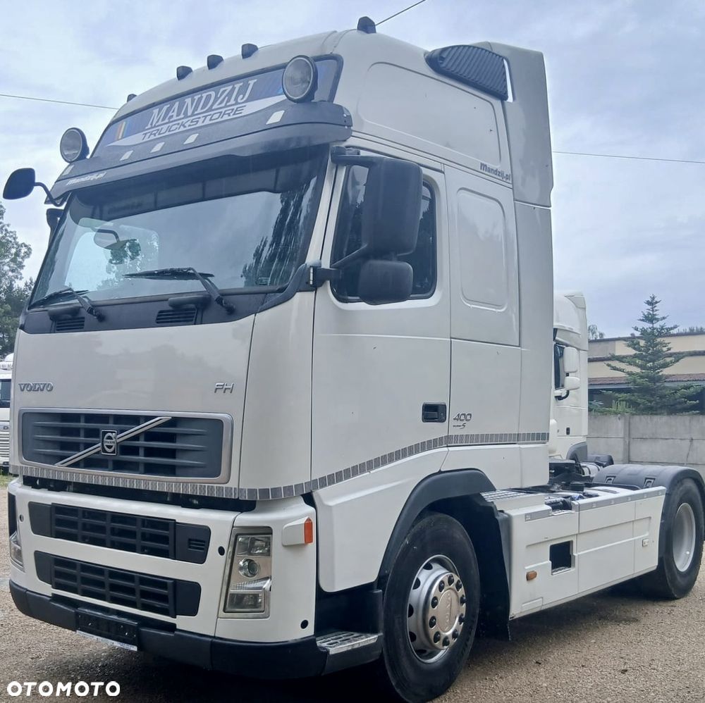 Volvo FH13 400 GLOB XXL I-SHIFT KIPPERHYDRAULIK FULLSPOJLERY ALUFELGI 2xALUTANK XENONY LODÓWKA EURO 5 2007r NOWE TACHO!!! ŁADNY - 6