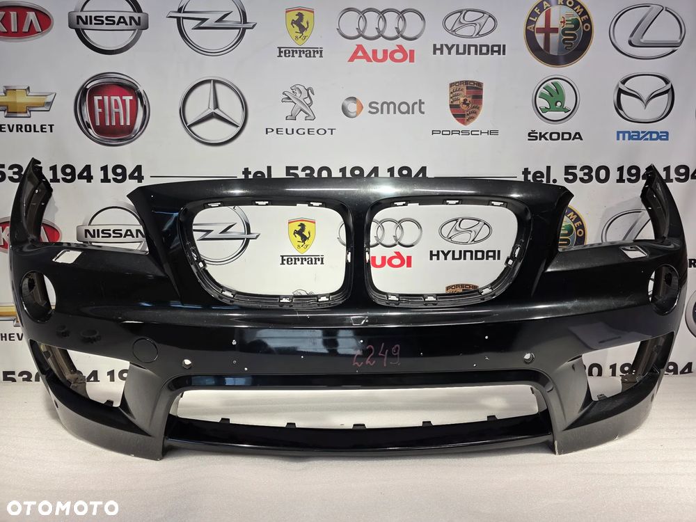 BMW X1 E84 LIFT 12- M-PAKIET ZDERZAK PRZEDNI PRZÓD NA SPRYSKI + 4xPDC NR 19017414 NR AUKCJI NZ2249 - 1