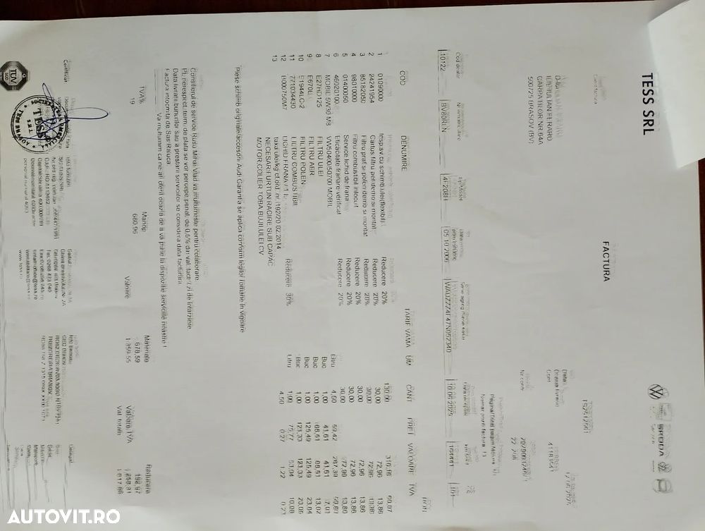 Audi A6 2.0 TFSI Multitronic - 13
