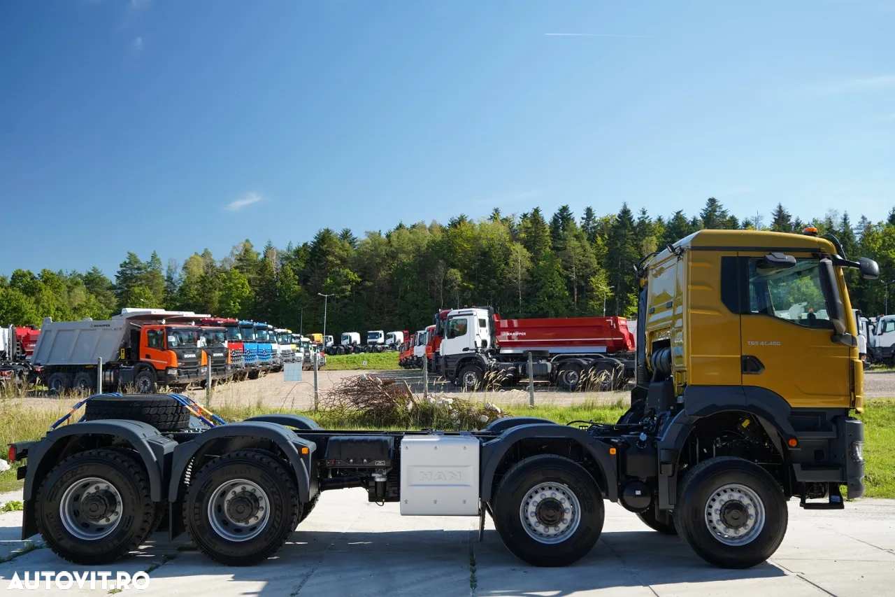 MAN TGS 41.480 / 8X6 / CONSTRUCȚIE / NOU-NOUȚ 2025 - 9