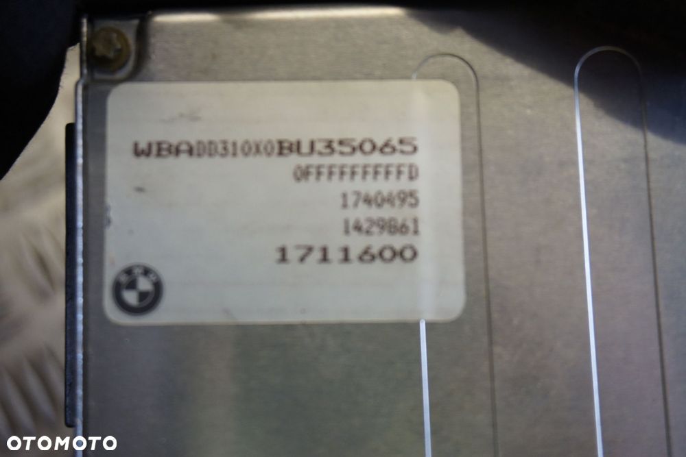 STEROWNIK SILNIKA KOMPUTER 5 E39 2.5 36V 1711600 1429861 5WK90322 BMW 1995-2000 - 5