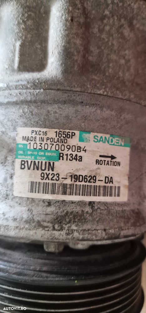 Compresor Clima Jaguar Range Rover 4 3.0 d cod 9X23-19D629-DA - 2