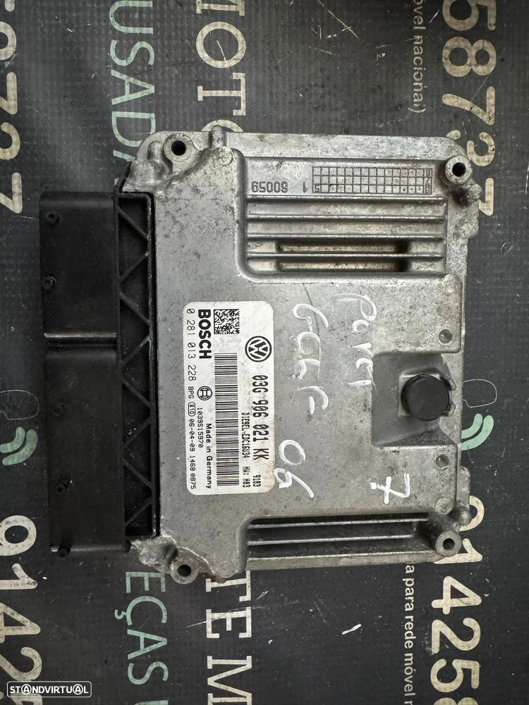 Centralina usada BOSCH 03G906021KK VW GOLF 5 2.0 TDI 140CV BKD - 1