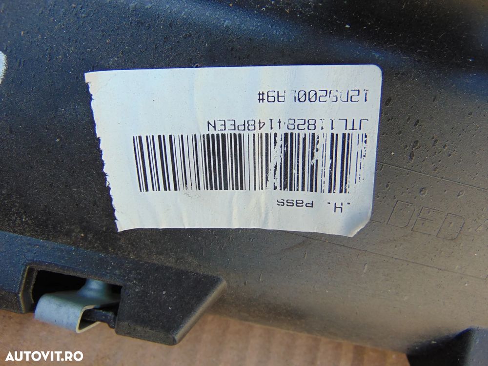 Plansa Bord Range Rover Evoque 2012-2018 aibag sofer pasager genunchi centuri stanga dreapta - 4