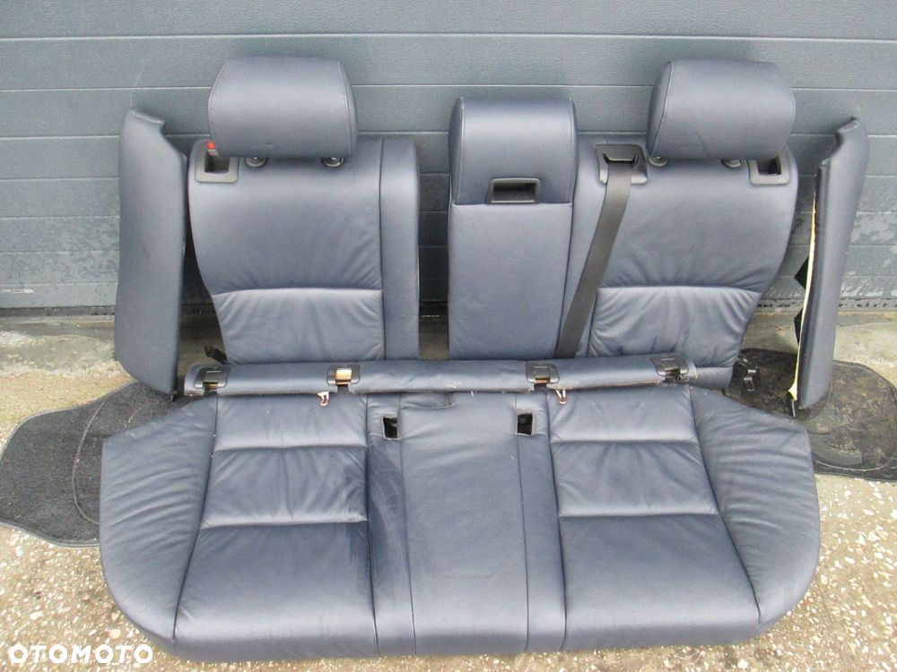 BMW E61 LCI FOTELE SKÓRZANE KANAPA KPL GRZANE ELE - 9