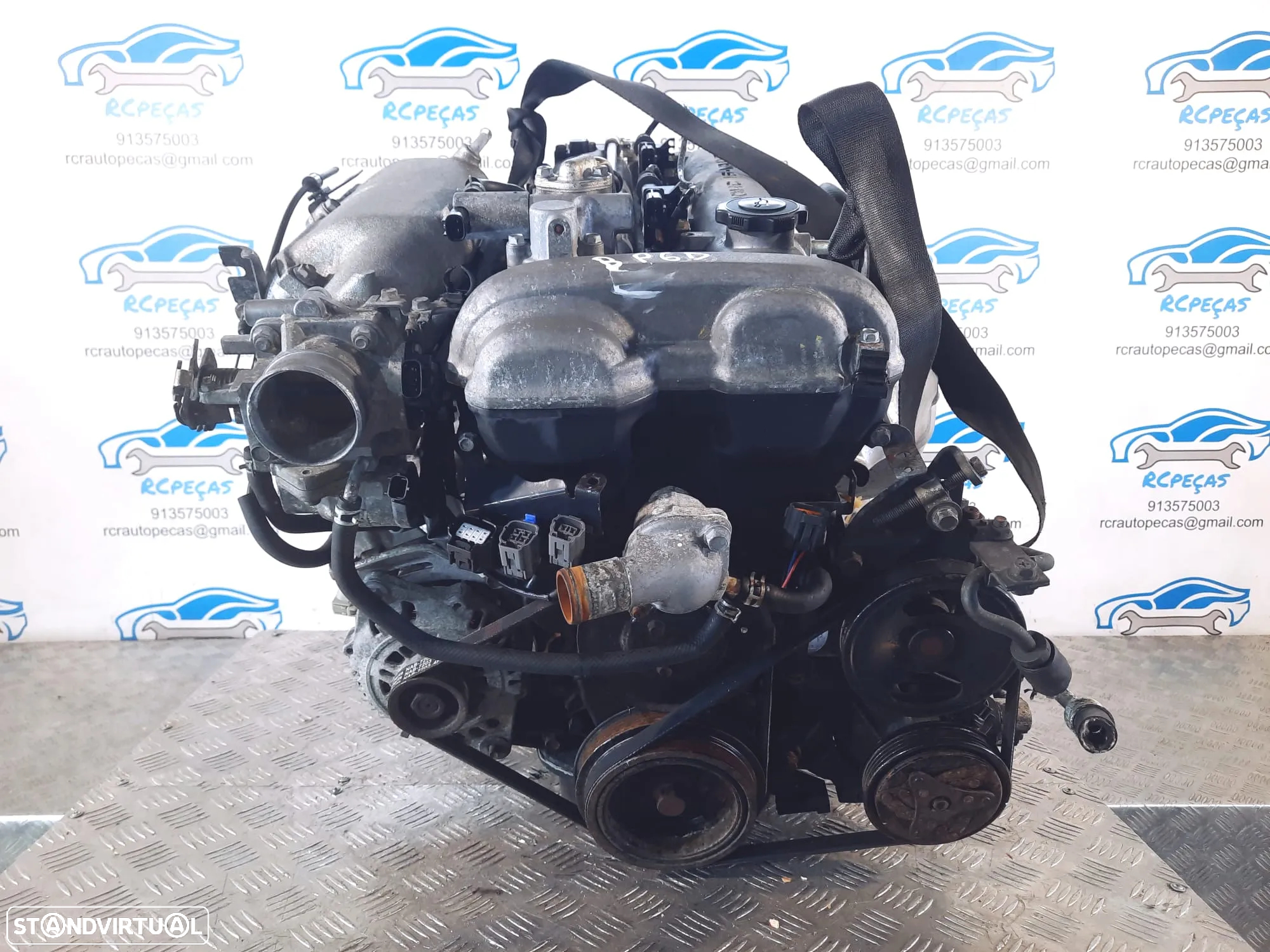 .MOTOR COMPLETO 1.8i 16V 146CV BP6D MAZDA MX5 MX-5 II 2 MK2.5 NB MOTOR ARRANQUE ALTERNADOR BIMASSA COMPRESSOR AR CONDICIONADO BOMBA DIRECAO TURBO INJETORES - 4