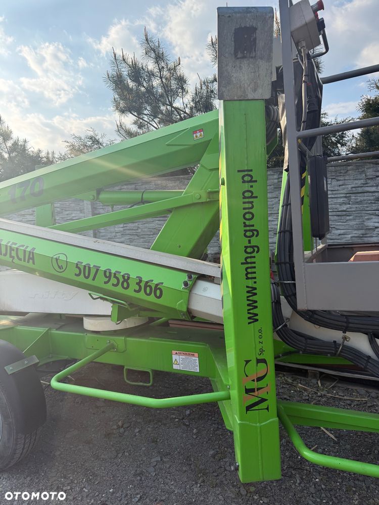 Inny podnośnik koszowy na przyczepie, zwyżka NIFTYLIFT 170, JAK NOWY!!! - 13