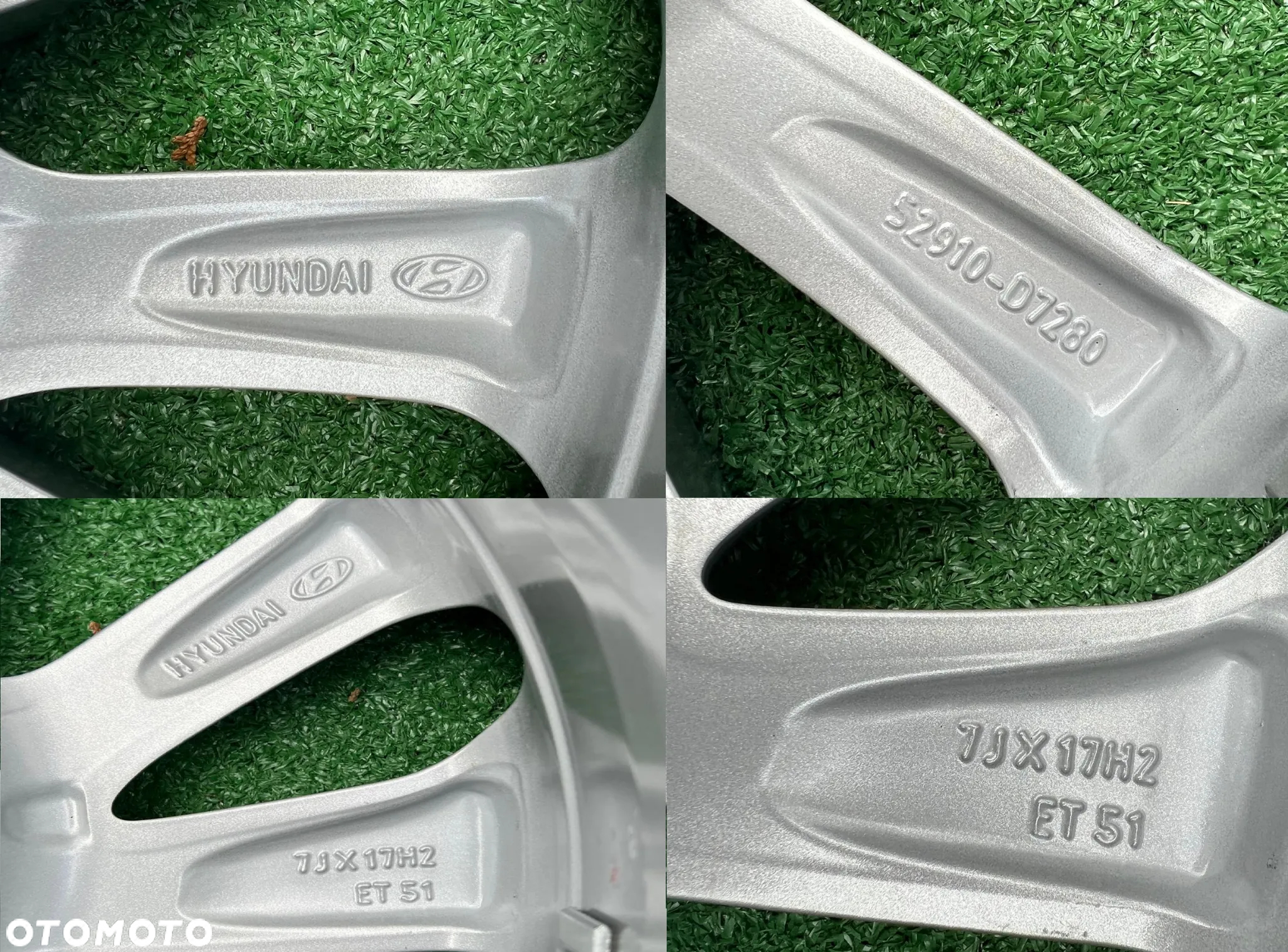 Hyundai Tucson ix35 Koło Felga z oponą 225/60 17 V 99 V NOWA 52910D7280 - 6